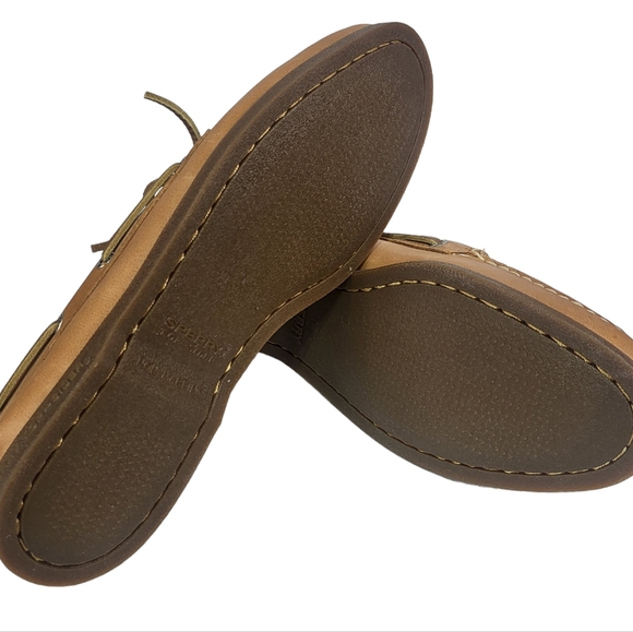Sperry Authentic Original Boat Shoe Sahara Leather -10 - Picture 7 of 7